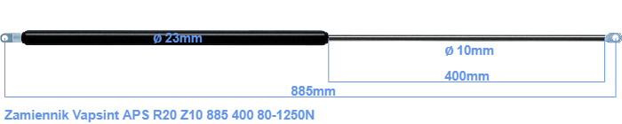Vapsint APS R20 Z10 885 400